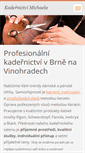 Mobile Screenshot of brno-kadernictvi.eu